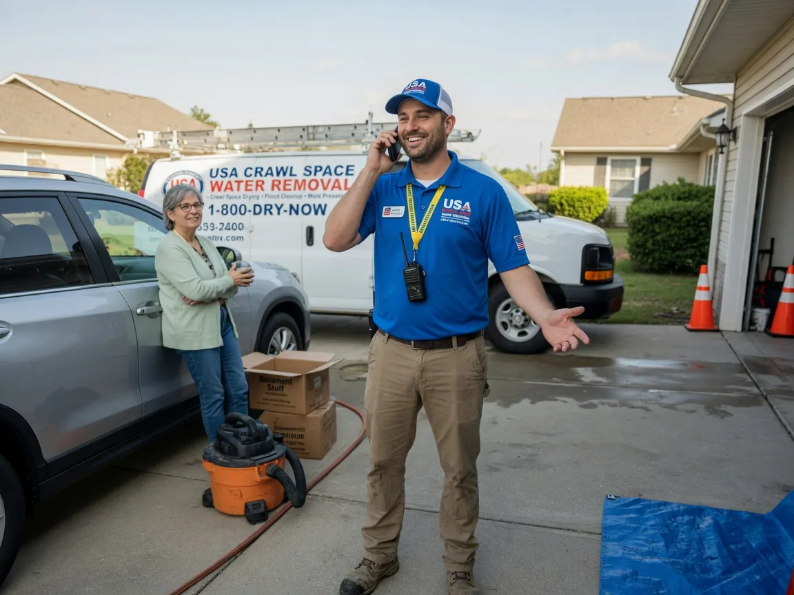 Crawl Space Water Removal Kannapolis, NC FAQs